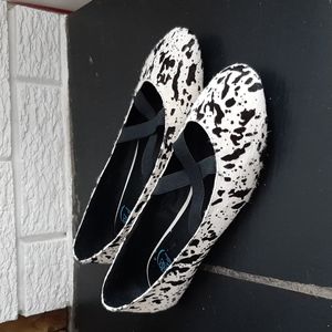 Women's Everything all we ever wanted Flat Ballet shoes Sz 7.5 Coquette Office